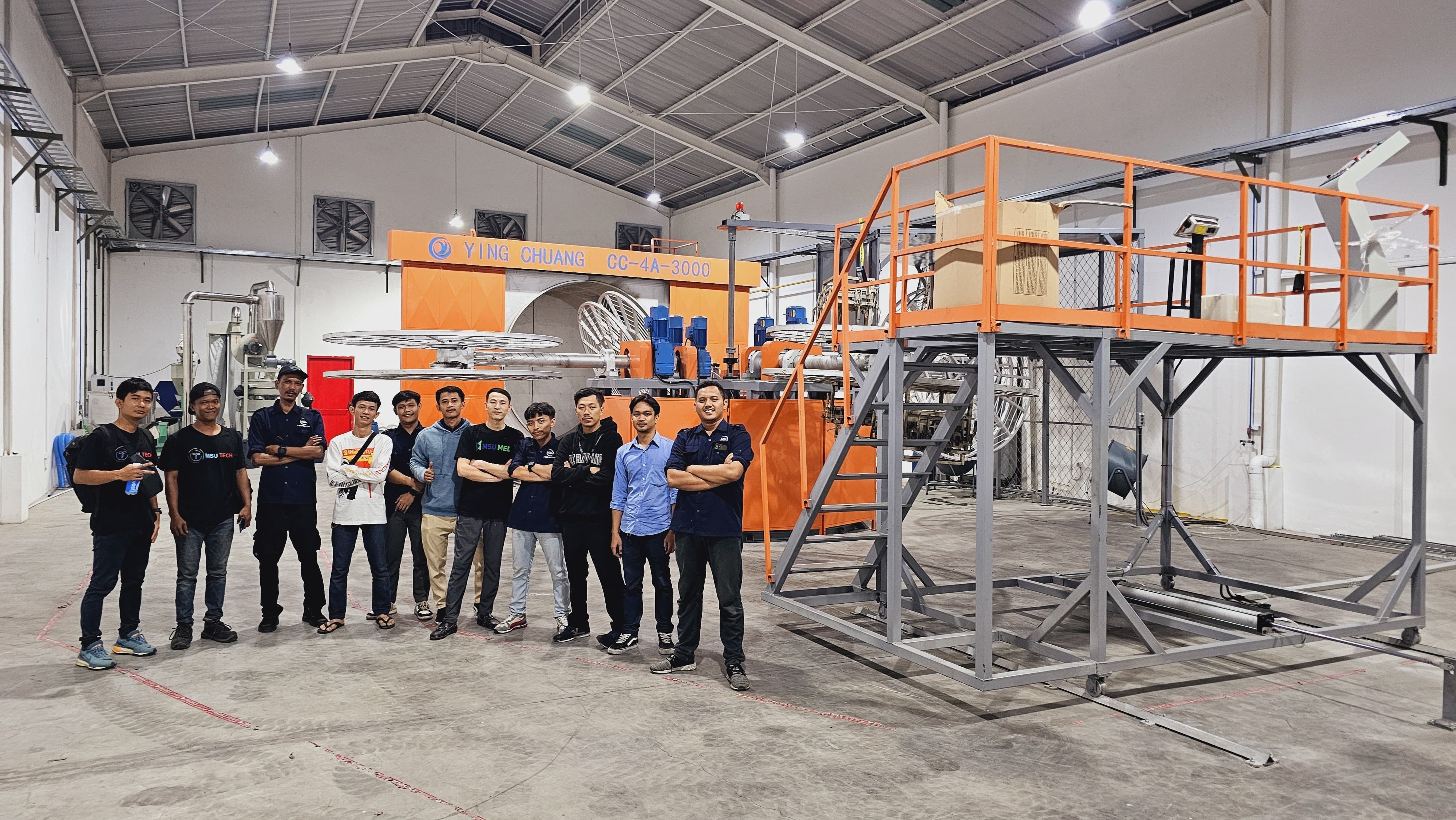 China Changzhou Yingchuang Rotomolding Equipment Co,. Ltd latest ...