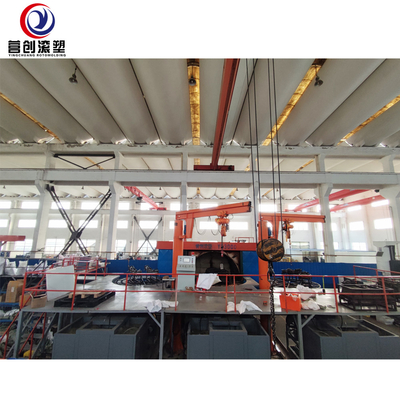 Buy Multi-arm rotational molding machine for water tank container manufacturing in china online manufacture
