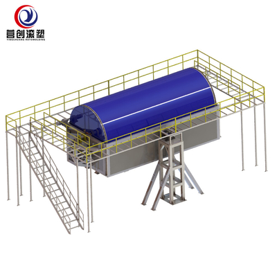 Buy Rotational Molding Machine For Making Plastic Barrier online manufacture