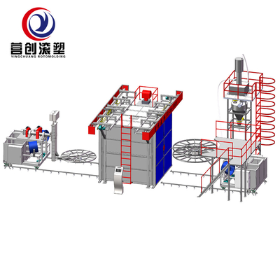 Buy Reliable Rotomolding Equipment 10000L Tank Volume 220V/380V/440V Voltage Availability online manufacture