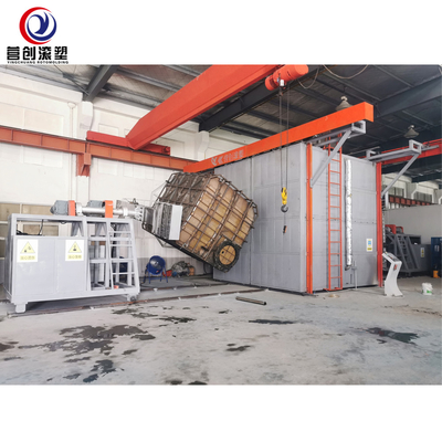 Buy LLDPE Shuttle Rotomoulding Machine 62KW for Manufacturing Plant online manufacture