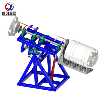 Buy Automatic Rock And Roll Rotomoulding Machines Fast Speed for producing water tank lid online manufacture