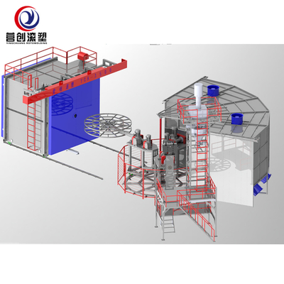 Buy Industrial Rotary Moulding Machine Professional Moulding Solution online manufacture