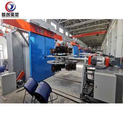 Buy 2 Carriages Rotomolding Machinery With Natural Gas / Diesel Oil Heating Methods online manufacture