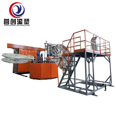 Buy PE Plastic Processing Rotational Molding Equipment With Electric Heating Mode online manufacture