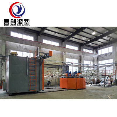 Buy LLDPE Bi Axial Rotomoulding Machine 7000L Tank Volume 1 Year online manufacture