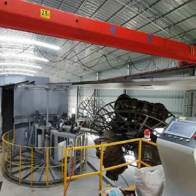 Buy Advanced Rotational Molding Equipment Air Cooling Method 1 Year online manufacture