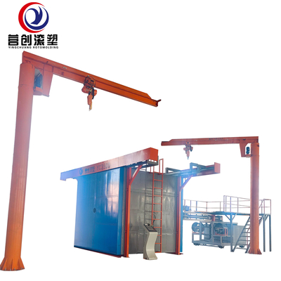 Buy 0-50mm Mould Thickness Rotary Moulding Machine for Plastic Packaging Material online manufacture