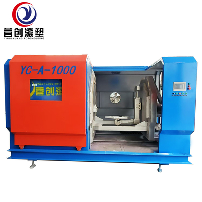 Buy Electric Heating Rotomolding Machine with 30KW Power Air Cooled 100KG Load Capacity CE/ISO9001 Certified online manufacture