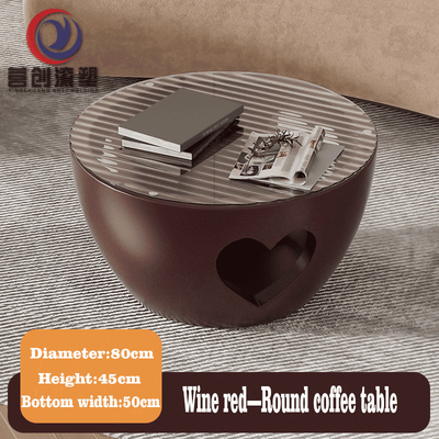 Buy Roto Molded Multi Colored UV Resistant Coffe Table Indoor / Outdoor Furniture online manufacture