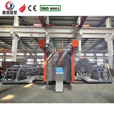 Buy PLC Controlled Shuttle Rotomolding Machine Electrical Operation online manufacture