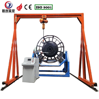Buy High Speed Low Noise High Durability Rock And Roll Rotomoulding Machines 6KW-11KW online manufacture