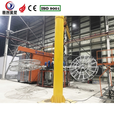 Buy Energy Saving PLC Controlled Water Tank Making Machine / Rotary Moulding Machine For PE Plastic online manufacture