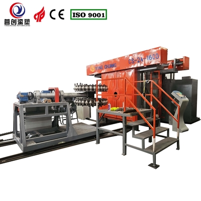 Buy Automatic Operation Shuttle Rotomolding Machine with and PLC Control System online manufacture