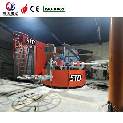Buy Yingchuang Roto PLC Control System Electric Heating Water Tank Manufacturing Machine Carousel Rotomolding Machine online manufacture