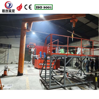 Buy Molding Method Rotational Molding Air Cooling Carousel Rotomolding Machine For Manufacturing Plant online manufacture
