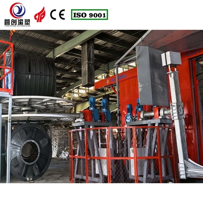 Buy Yingchuang CC-3A-4500 Carousel Rotational Molding Machine for PE Plastic online manufacture