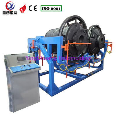 Buy Various Control Options Rock N Roll Rotomoulding Machine 50Hz Frequency Rotational Molding System Ideal for Large Scale Plastic Manufacturing online manufacture