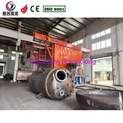 Buy Molding Temperature 200400 Celsius Shuttle Rotomolding Machine Air Cooling Mode Ensuring Consistent and Plastic Mold Output online manufacture