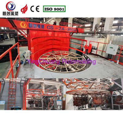 Buy Molding Temperature 200-400C Shuttle Rotomolding Machine Customized Machine Dimension Designed to Deliver Consistent Product online manufacture