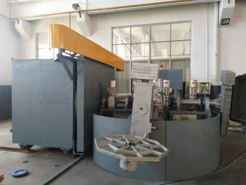 Buy 220V-480V Rotary Moulding Machine With inner Circular Oven for producing cooler boxes online manufacture