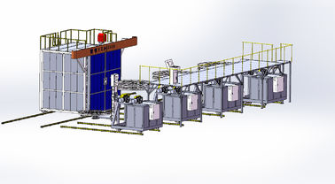 Buy Bi Axial Rotomoulding Machine For Manufacturing Plant 14000L Tank Volume online manufacture