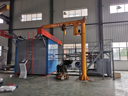 Buy Manufacturing Plant Shuttle Rotomolding Machine With PLC Control System for water tank online manufacture