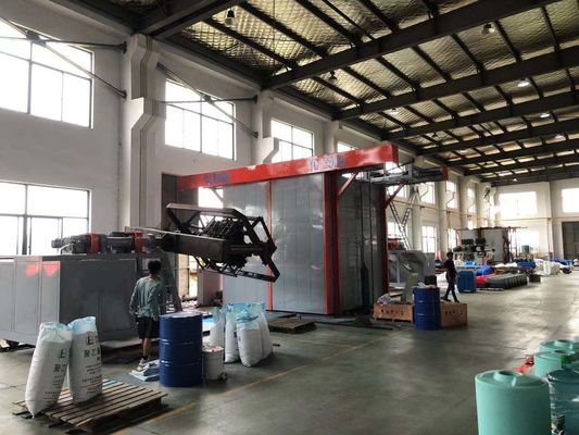 Buy 500000 Kcar/Hr Shuttle Rotomolding Machine For produce cooler box online manufacture