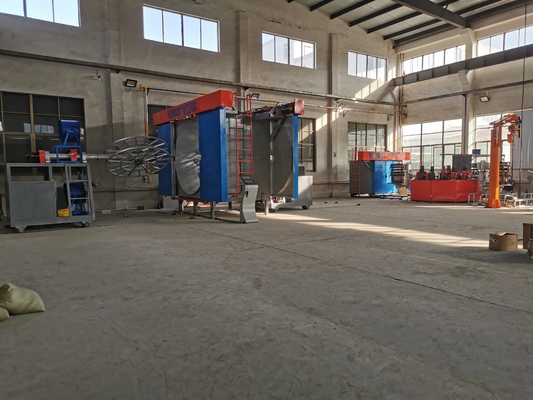 Buy 2 Carriages Shuttle Rotomolding Machine With Max Mold Size 2000*1500*1000mm online manufacture