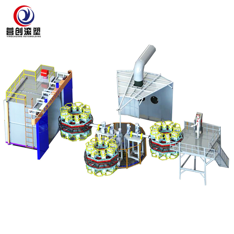 Rotational Molding Water Tank Manufacturing Machine Customized Multifunctional