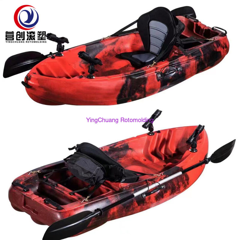 Plastic One Person Roto Molded Plastic Boats Multi Dimension Available