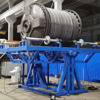 Delta PLC Control Rock N Roll Rotomoulding Machine 6KW-11KW for producing water tank
