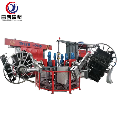 Multifunctional Rotational Molding Machine With PLC Control System
