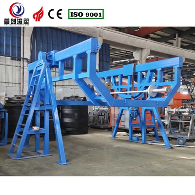 Manufacturing Plant Production Efficiency Rock And Roll Rotomoulding Machines With 6KW-11KW Power
