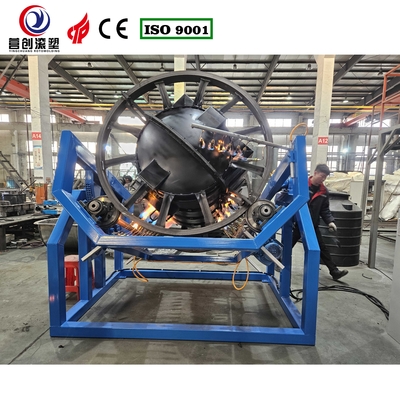 Automatic Low Noise Rock And Roll Rotomoulding Machines 6KW-11KW