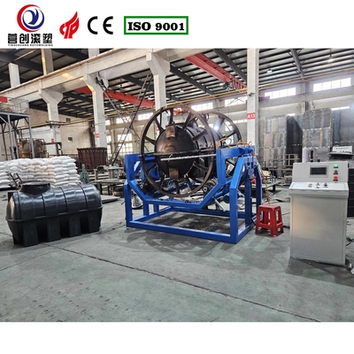 Delta PLC Control Low Noise Rock And Roll Rotomoulding Machines For Manufacturing Process