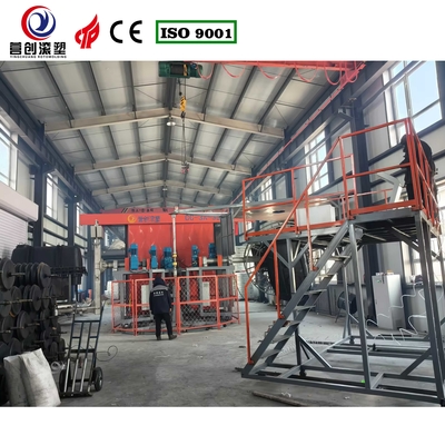 Rotary Rotational Moulding Unit For Large Scale And Complex Moulding
