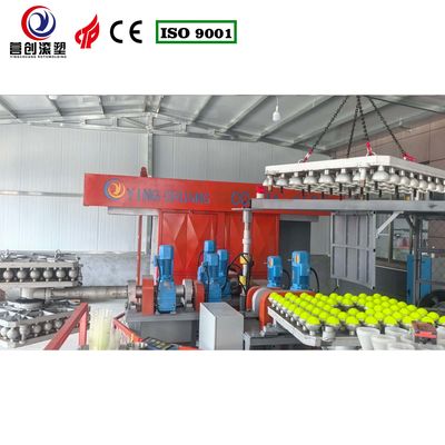 LLDPE pickleball Bi Axial Rotomoulding Machine with 62KW Power and Automatic Control