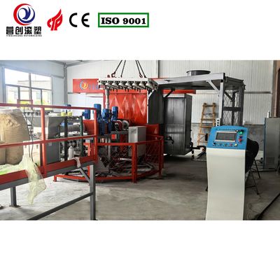 Customizable Bi Axial Rotomoulding Machine for pickleballs