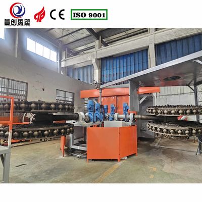 Carousel Rotational Molding Equipment With Automatic Mould Change System Streamline Production For Pickleball
