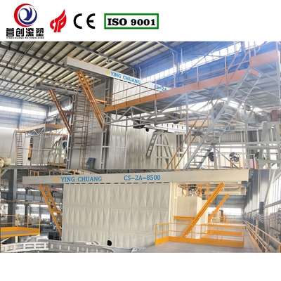 Manufacturing Plant Shuttle Rotomolding Machine Molding Temperature 200-400C Burner Capacity 700000 Kcar
