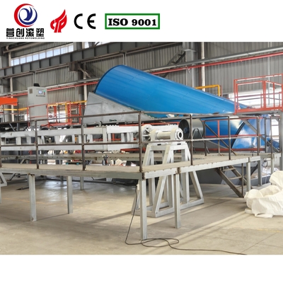 Production with High Durability Rock And Roll Rotomoulding Machines for Pleasure Boat