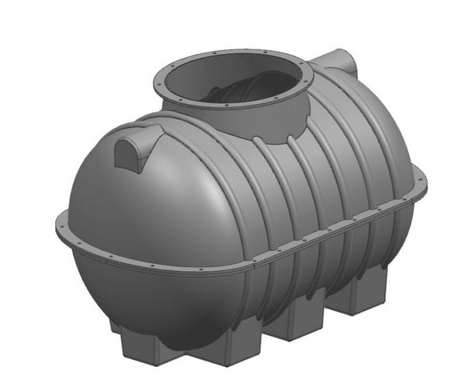 Fuel Tanks Rotomolding Mould / Custom Rotational Molding High Efficiency