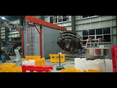 25000L Two Arm Shuttle Rotomolding Machine for plastic forming