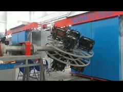 Shuttle rotomolding machine