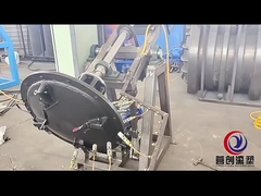 Manufacturing Plant Rock And Roll Rotational Moulding Machine(cover machine)