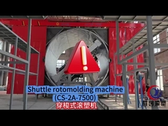 Automatic Shuttle Rotomolding Machine for the production of large water tower box products