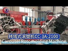 Multifunctional Carousel Rotational Molding Machine With PLC Control System