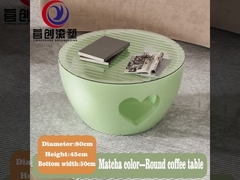 Roto Molded Furniture——Love shaped round coffee table