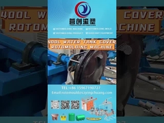 Yingchuang 400L water tank cover Rock And Roll Rotomoulding Machine With Low Noise